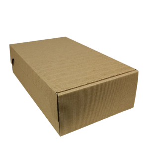 Pudełko na 2 wina z tektury falistej EKO 95x200x350